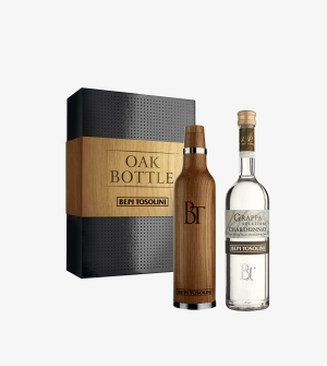 Bepi Tosolini Grappa Chardonnay 40° Oak Bottle